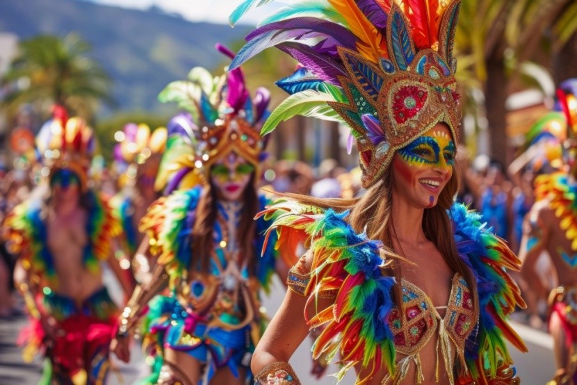 A vibráló tenerifei karnevál, Kanári-szigetek