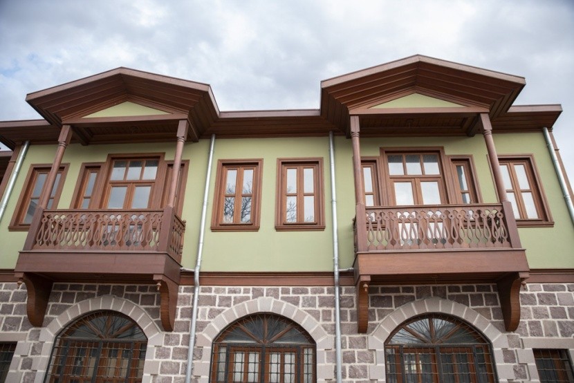 Tradycyjny dom w stylu osmańskim w dzielnicy 