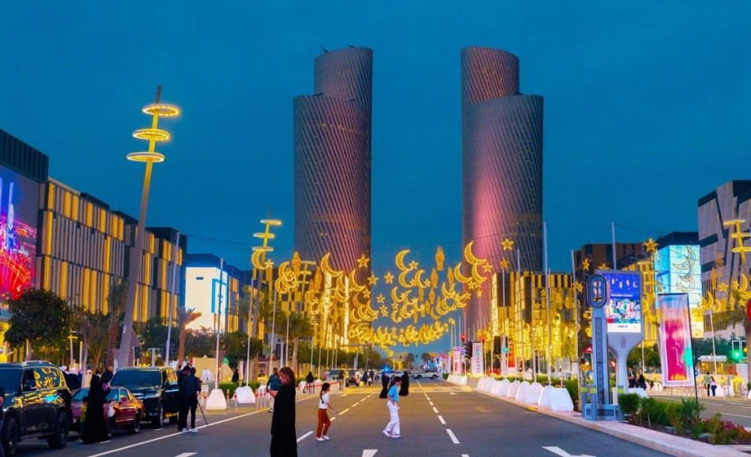 Mesto Doha počas Ramadánu