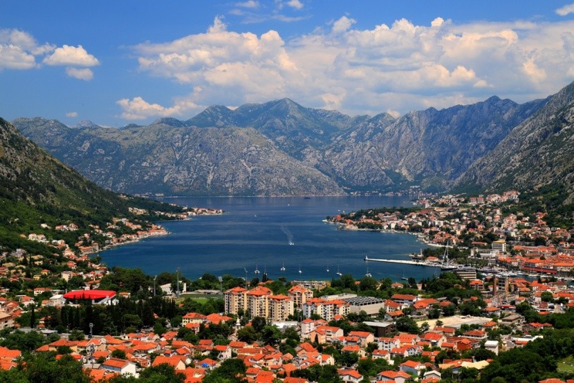 Widok na Czarnogórę
