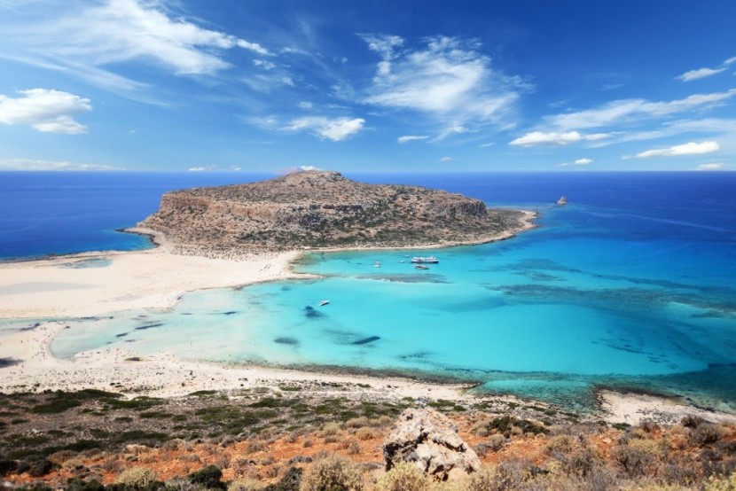 Balos-lagúna türkizben, Kréta
