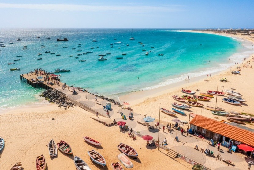 A csodás Santa Maria strand Sal szigetén