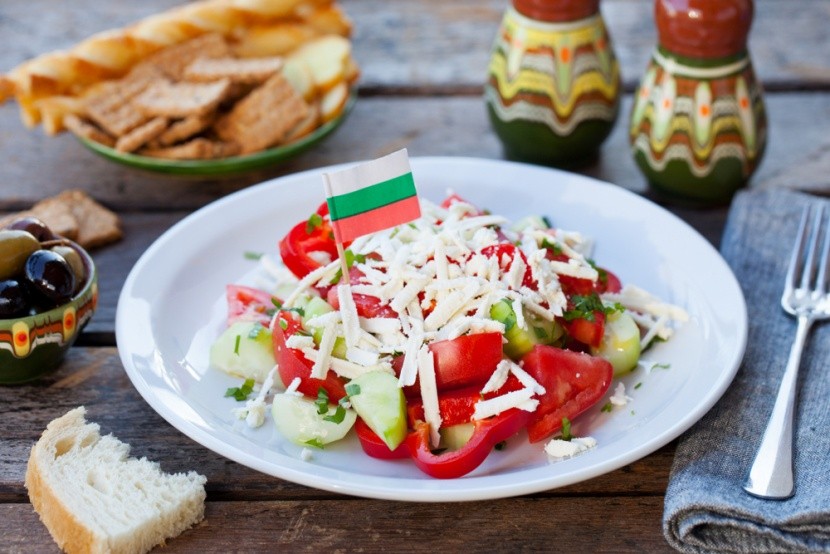 Tradičný šopský šalát
