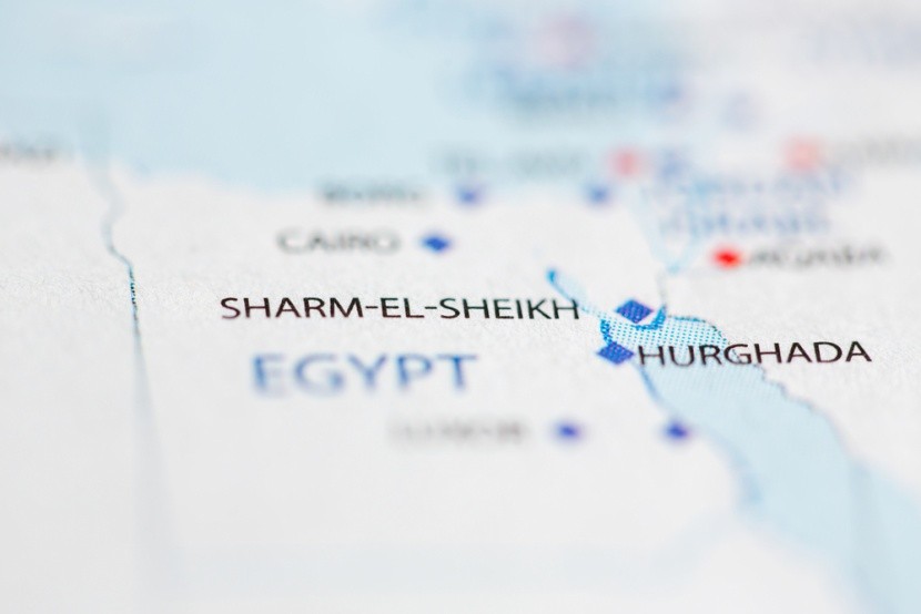 Sharm-El-Sheikh i Hurghada na mapie