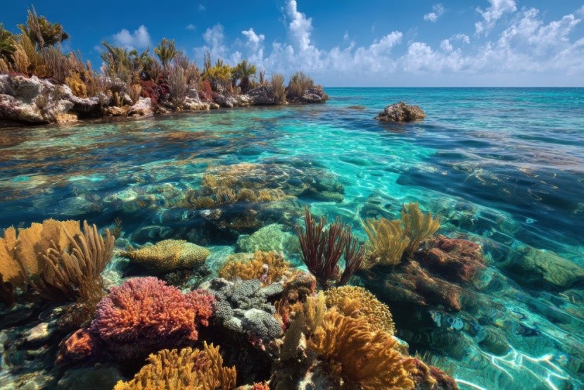 A maja istenek korallkertje Mexikóban