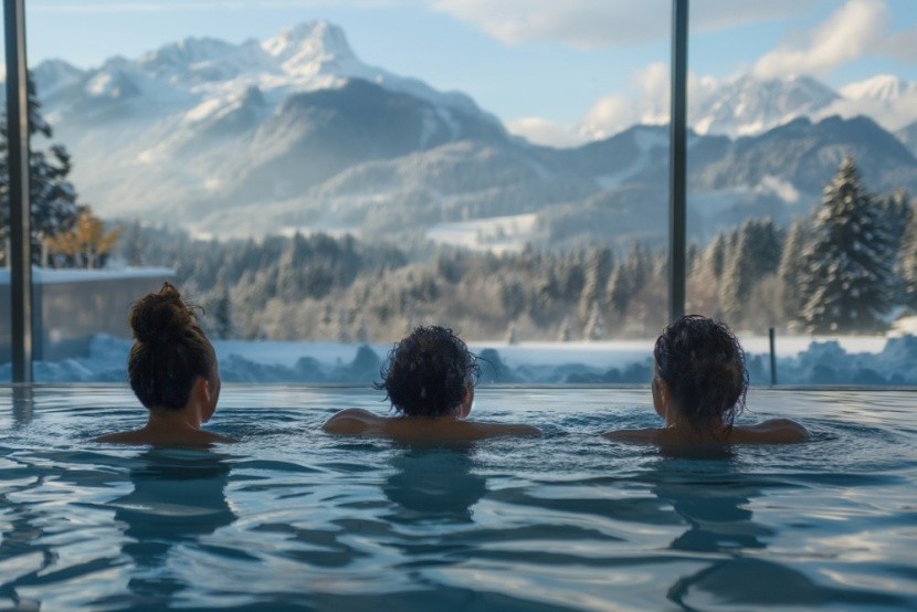 Wellness - kilátással a Tátrára