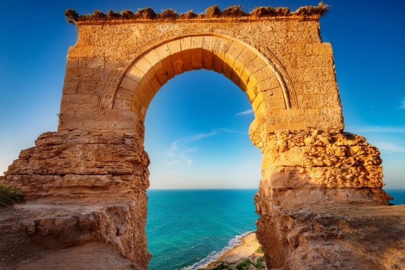 Mahdia erődjének romjai,Tunézia