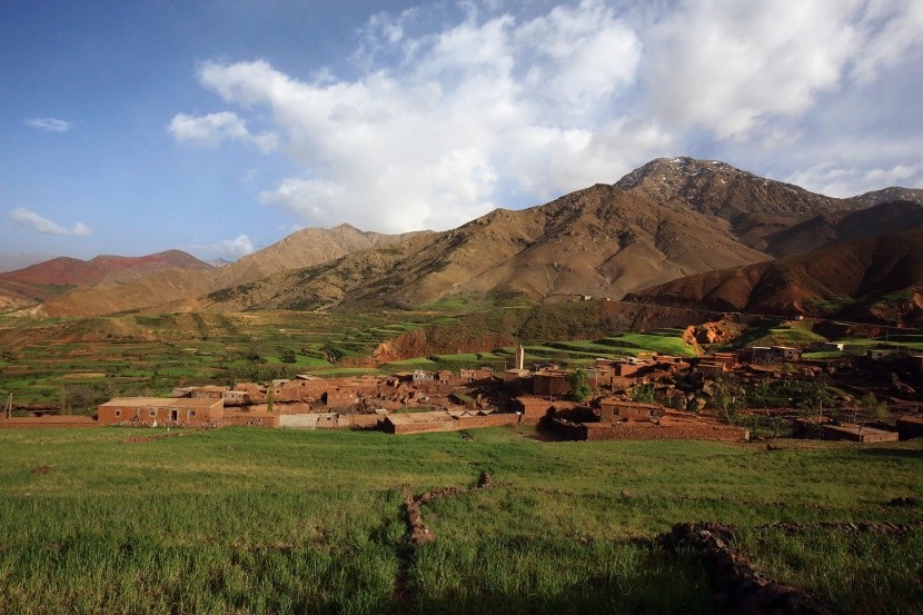 Wysoki Atlas z widokiem na Jebel Toubkal