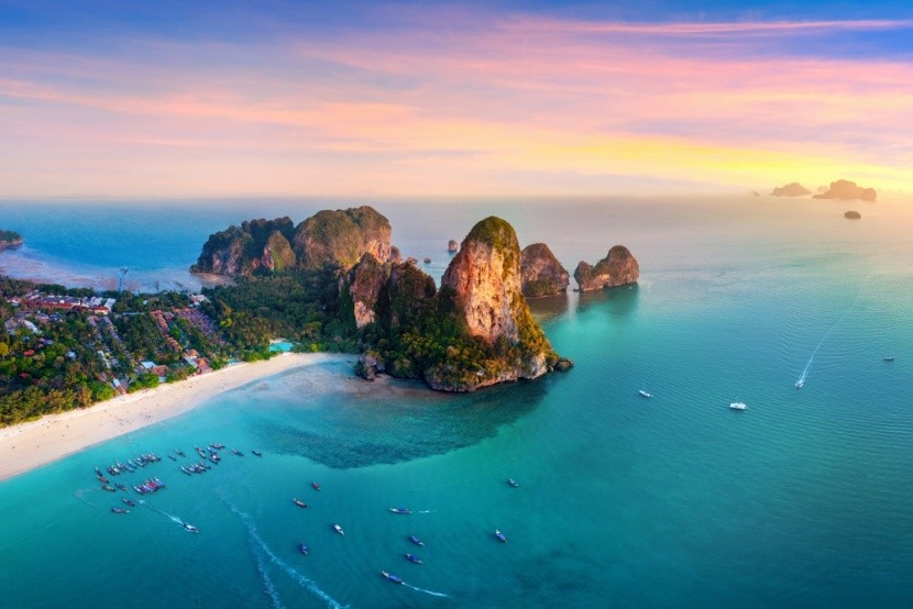  Railey Beach, Krabi, Thajsko