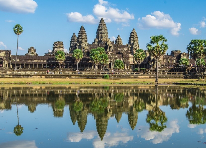 Angkor Wat w Kambodży