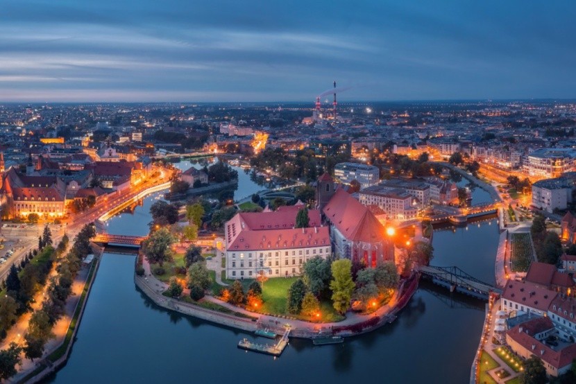 Wroclaw csodás látképe