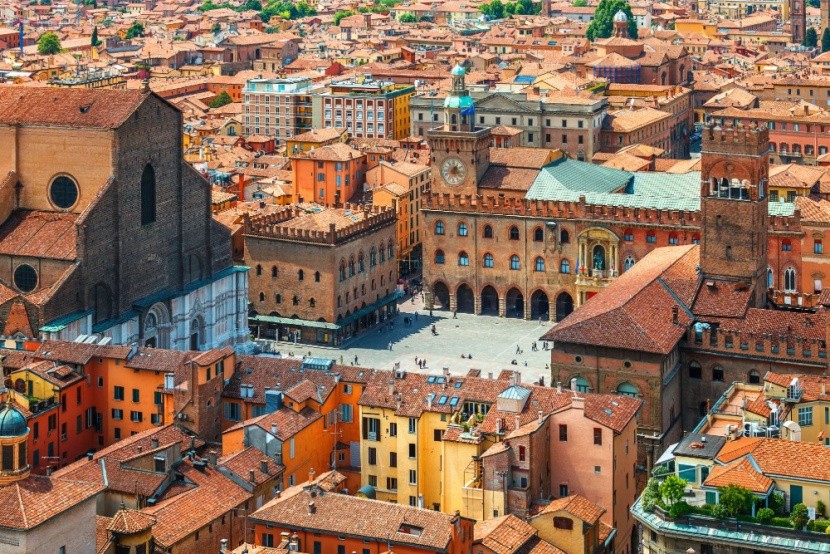 Bologna történelmi óvárosa