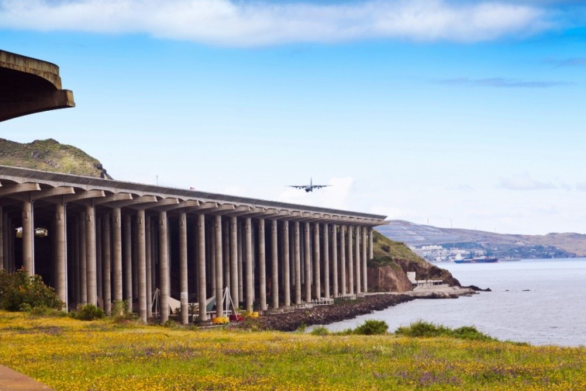 A világhírű madeirai reptér