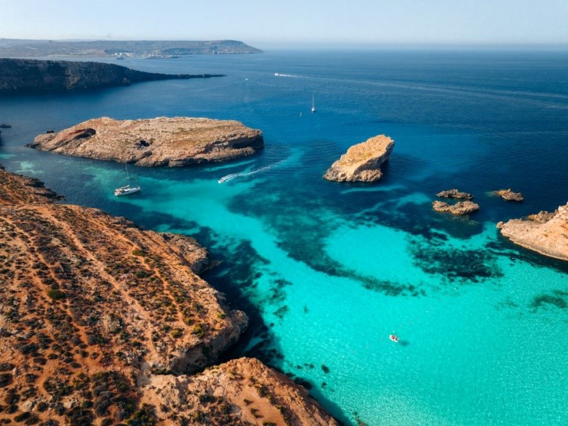 Blue Lagoon na wyspie Comino