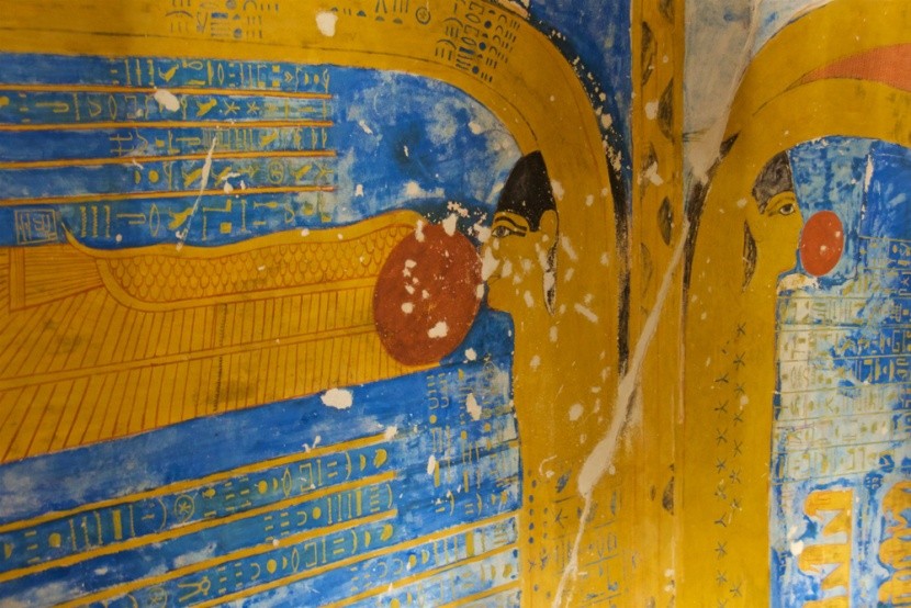 bohyně Nut v Údolí králů, Egypt