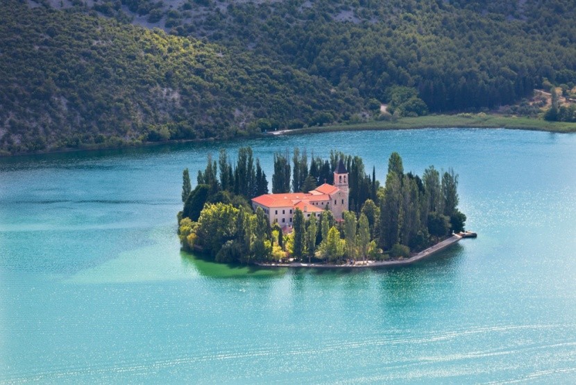 Klášter Visovac, Krka, Chorvatsko