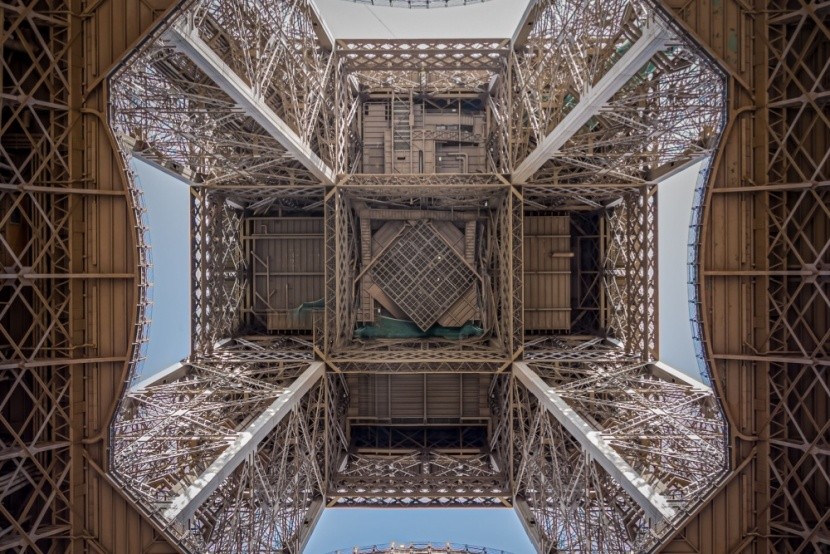 detail konstrukce Eiffelovky