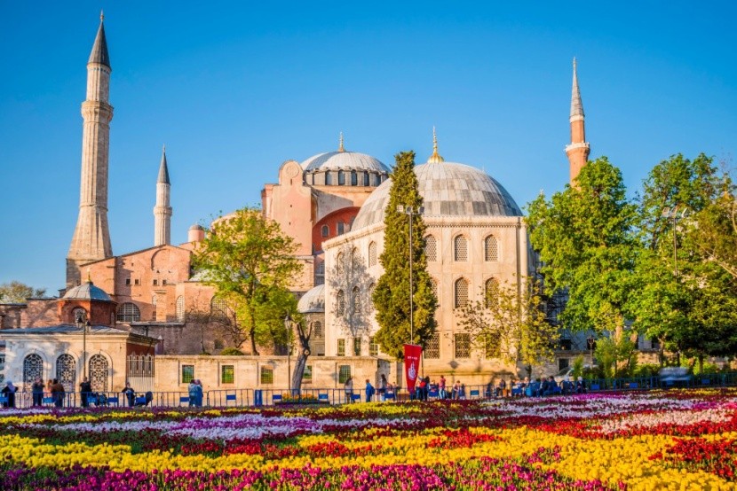 Hagia Sophia, Tulipánfesztivál, Isztambul