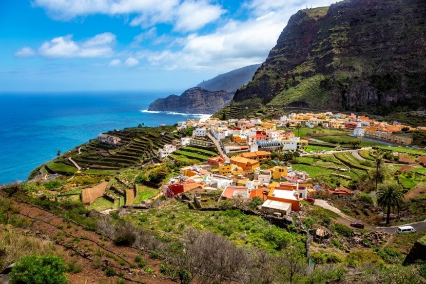 městečko Agulo, La Gomera
