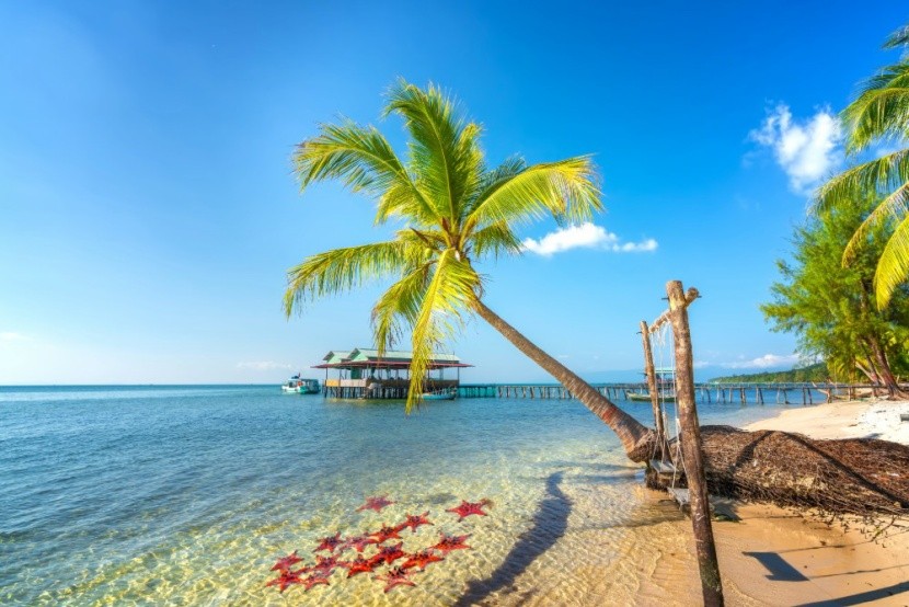 A híres tengericsillag-strand