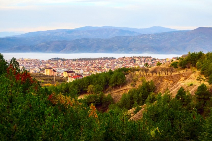 lázeňské městečko Sandanski, Bulharsko