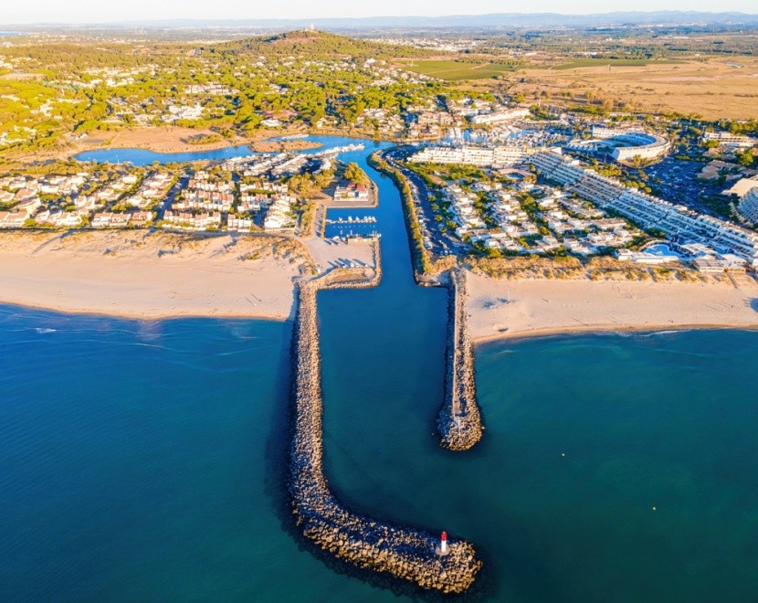 Cap d’Agde, Village Naturiste, Francie