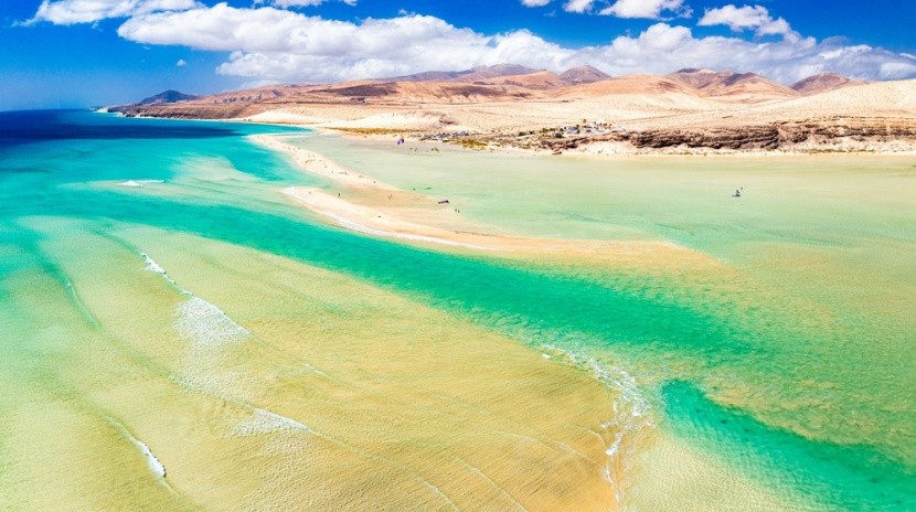 Playa de Sotavento - Fuerteventura, Hiszpania