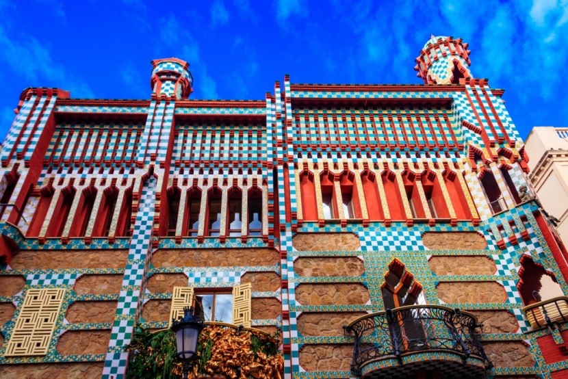 Casa Vicens - widok na fasadę