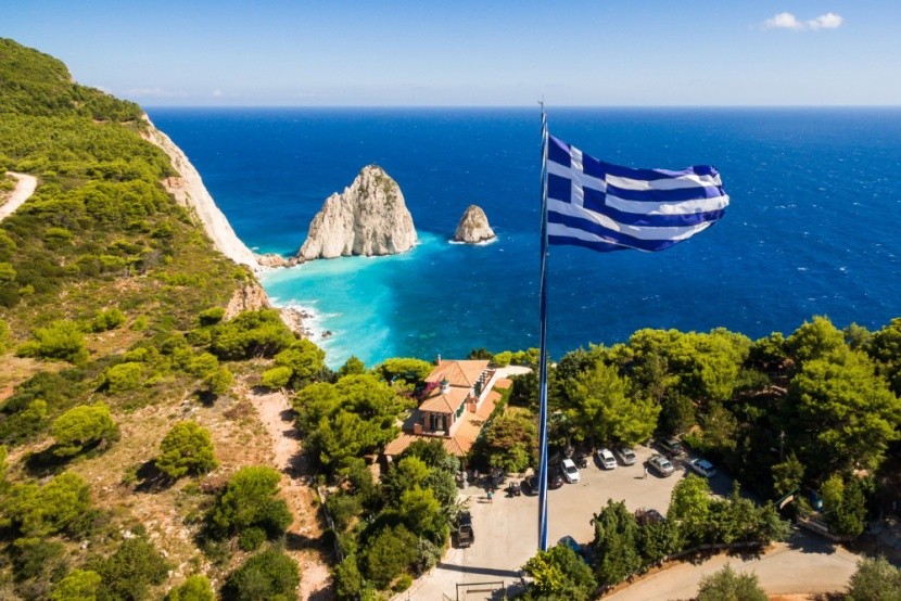 Keri kilátó, a híres óriás zászlóval