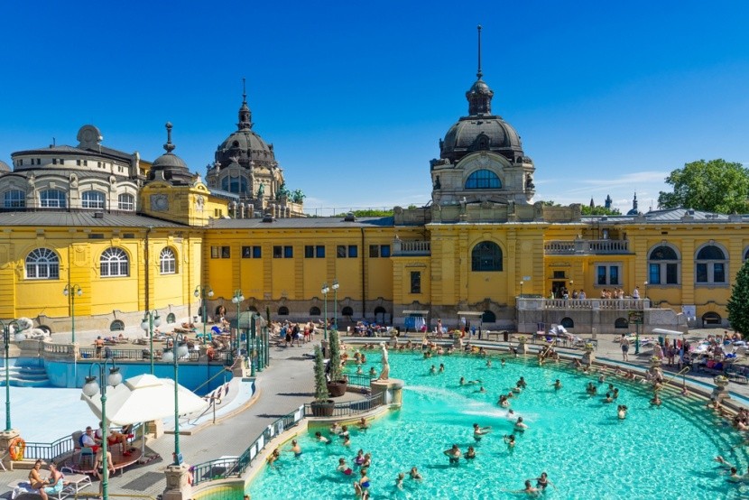 lázně Széchenyi, Budapešť