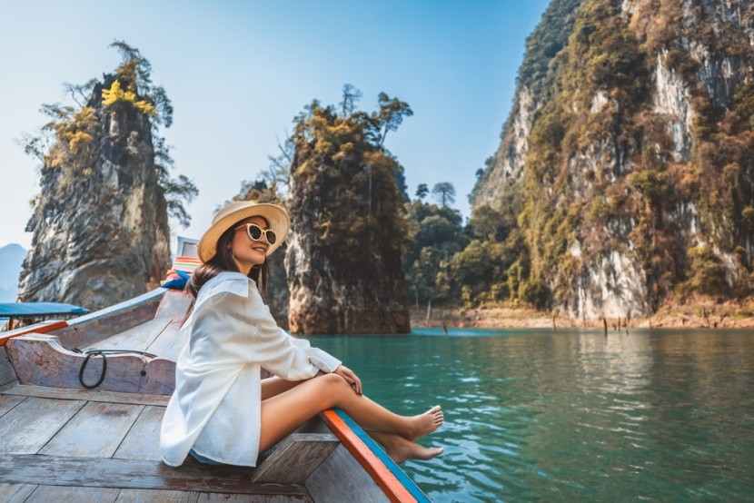 Turystka w Tajlandii