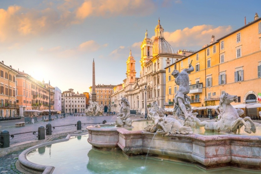 Fontanna Neptuna na Piazza Navona