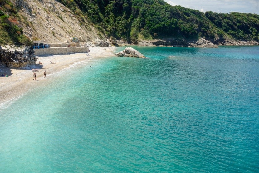 Rajska plaża w Ksamilu