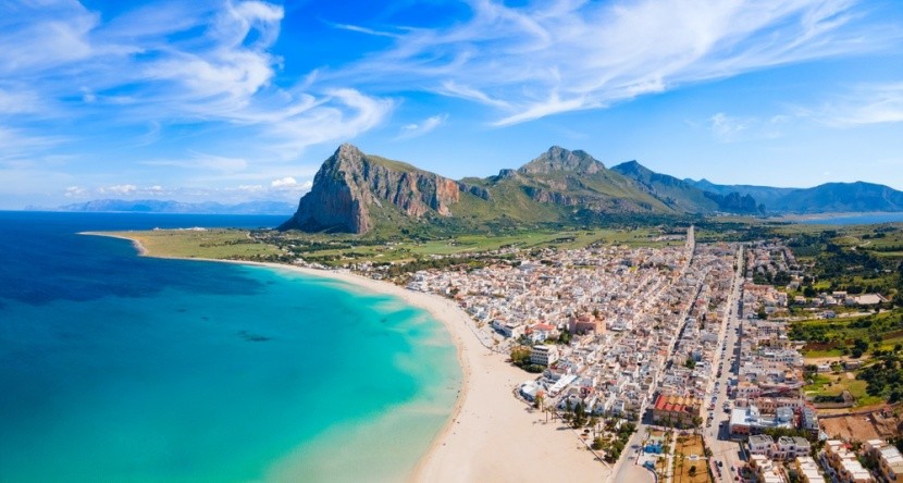 pláž San Vito Lo Capo, Sicílie