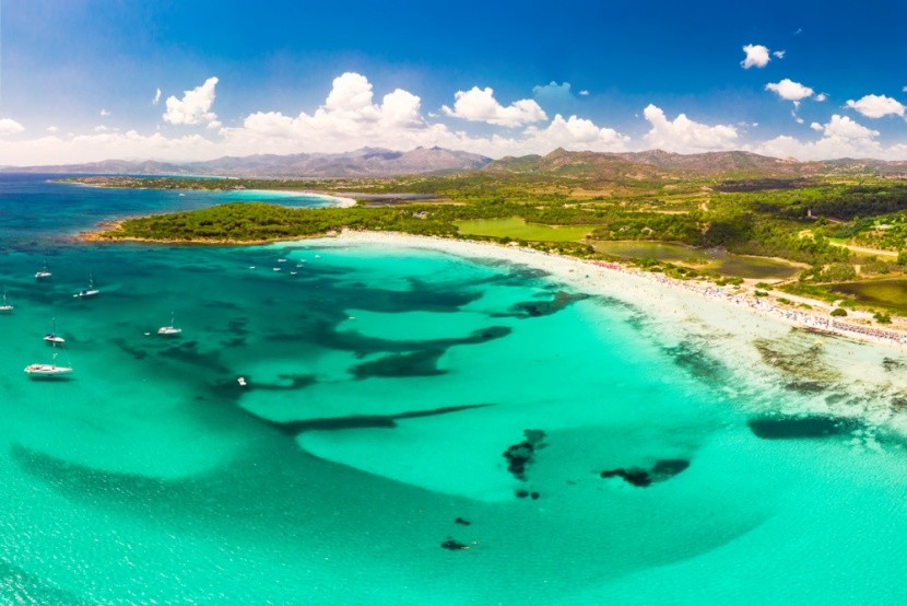 pláž Cala Brandinchi, Sardinie
