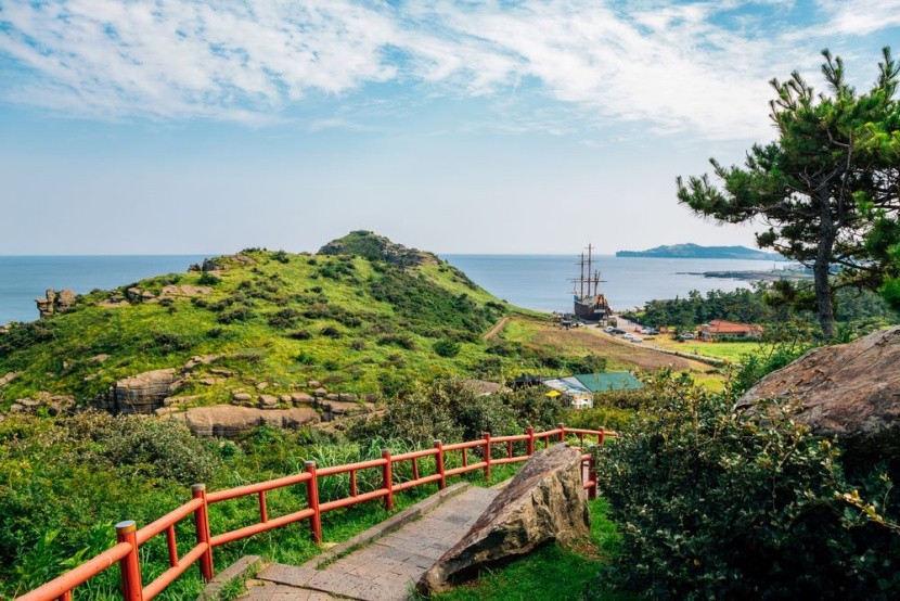 Jeju olle trail na wyspie Jeju