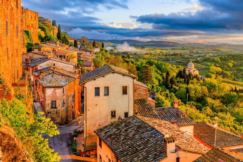 Montepulciano, Toskánsko