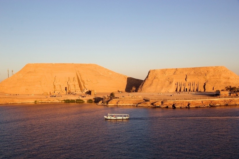 chrám Abu Simbel, Egypt