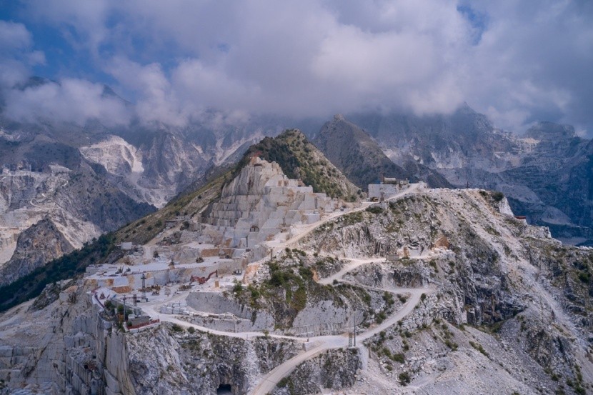 Carrara a mramorové hory