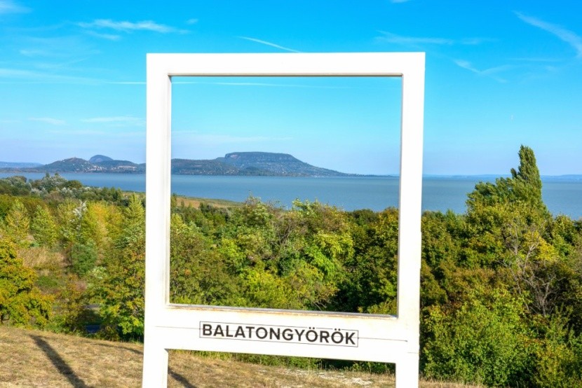 Balatongyörök fentről