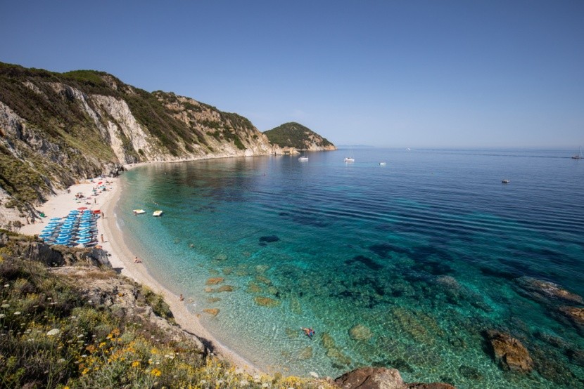 Spiaggia di Sansone, wyspa Elba