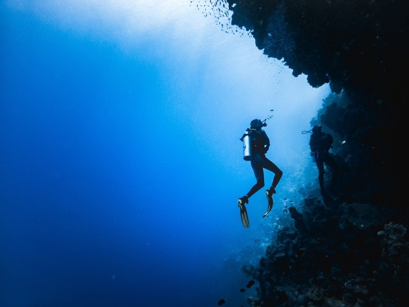 Blue Hole ok. 10 km od Dahabu