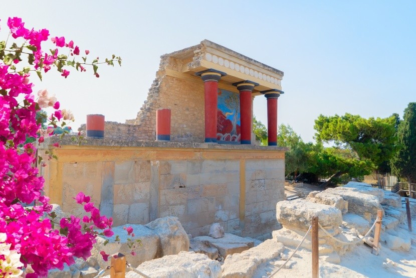 Pałac w Knossos, Kreta