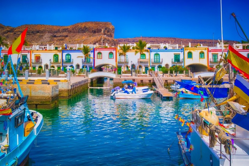 Puerto de Mogán, a 
