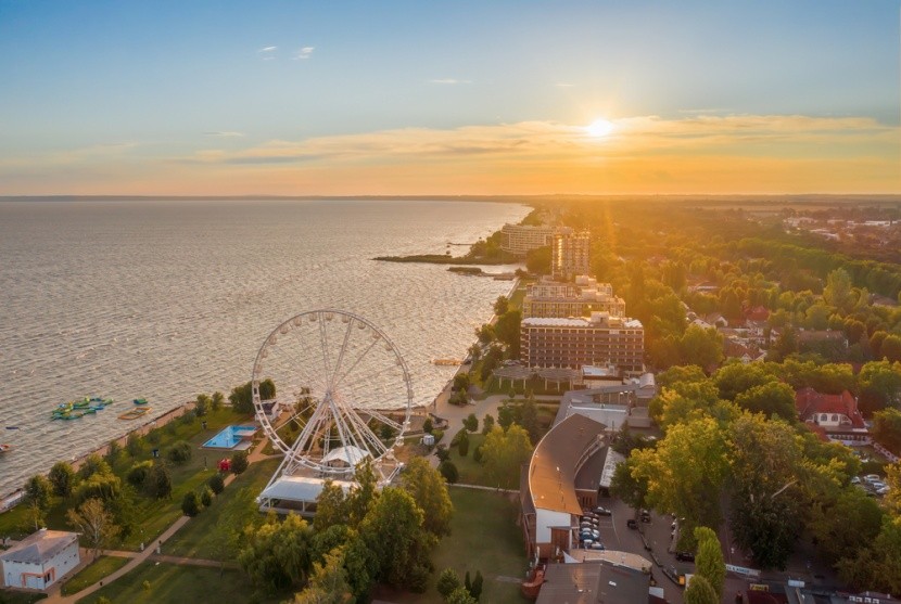 Siófok nad jeziorem Balaton