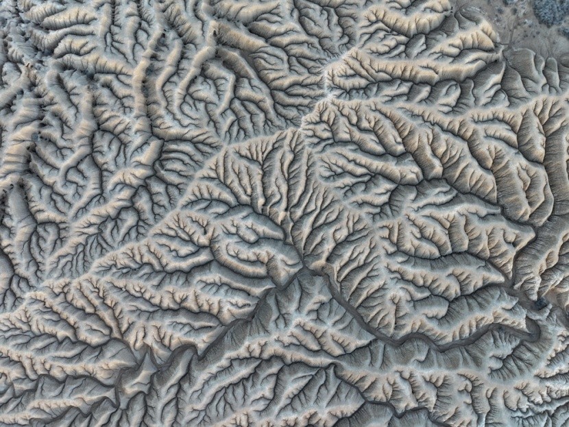 Dronový záber na Bardenas Reales