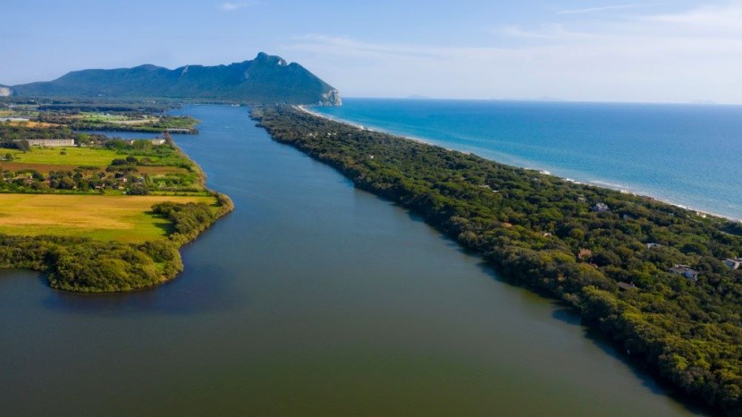 Jezioro w Parku Narodowym Monte Circeo