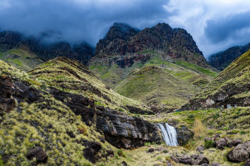 Tamadaba v mracích, Gran Canaria