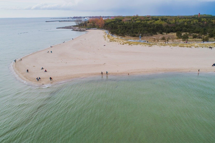 Cypel na Półwyspie Helskim