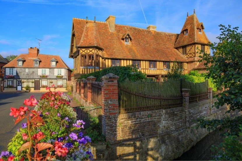 Beuvron-en-Auge, Normandie, Francie